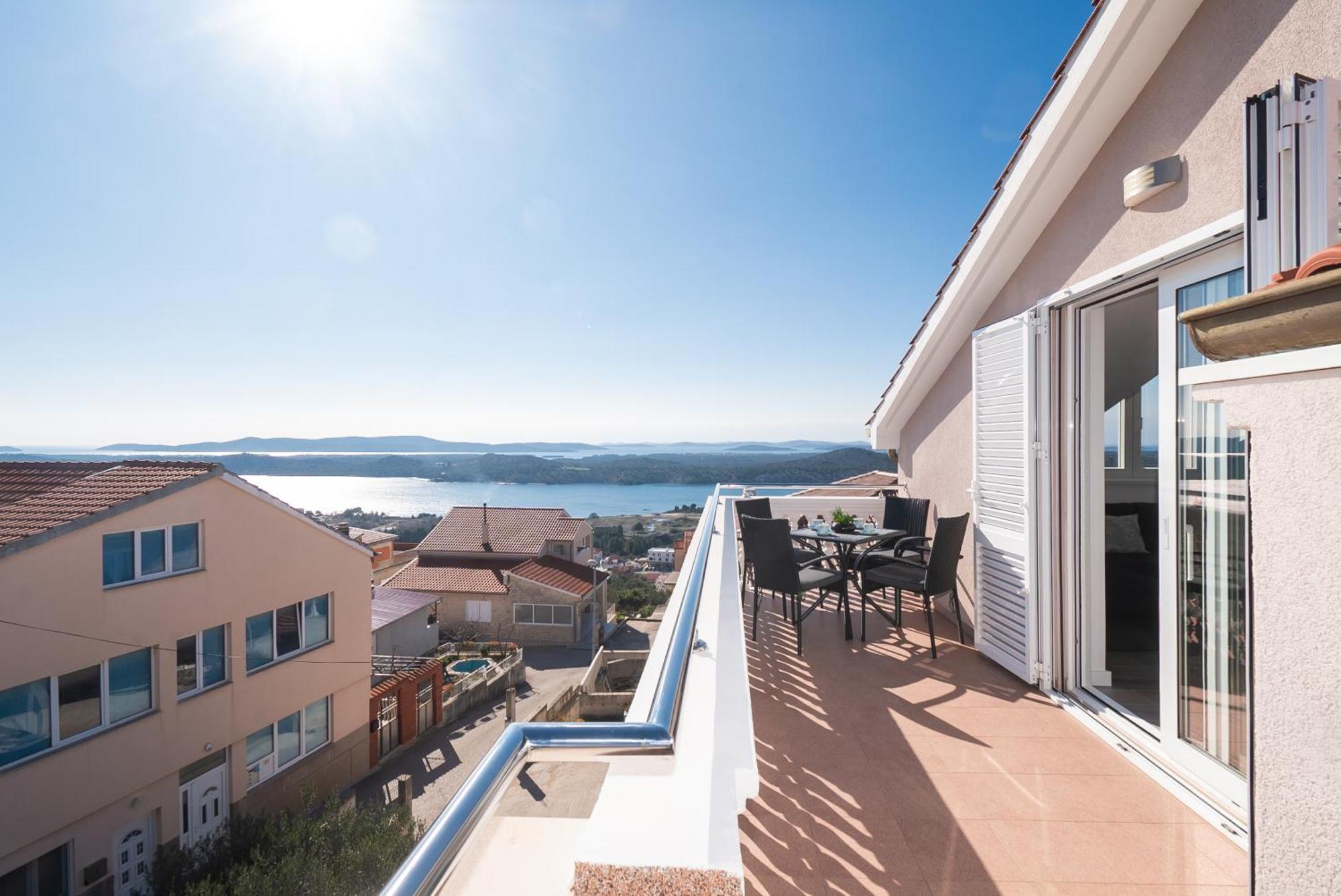 Apartment Exclusive View Sibenik Exterior photo